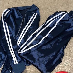 Silk Sweat Suit